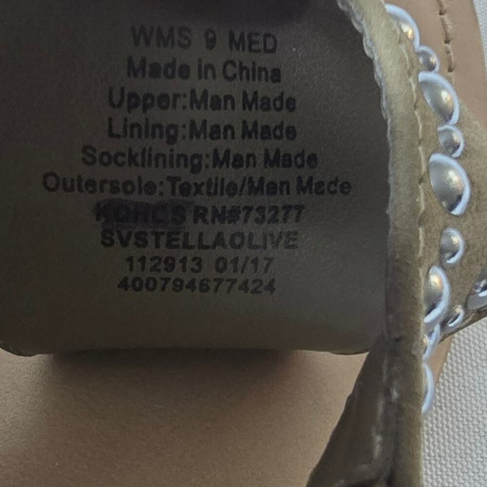 Simply Vera Wang Studded Brown Thong Sandal Womens Size 9 - Picture 7 of 7